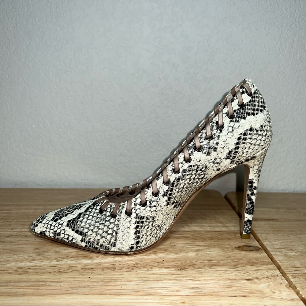 Donald Pliner Signature Python Print Leather Shoe… - image 8